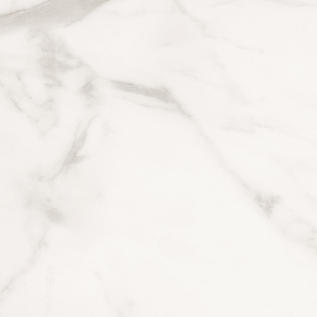 Heaven Dining Table with Ceramic White Top 135cm