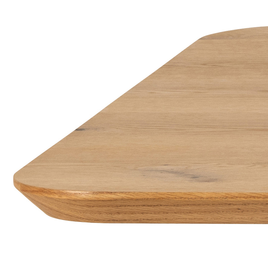 Irwine Dining Table in Matt Oak 200x75cm