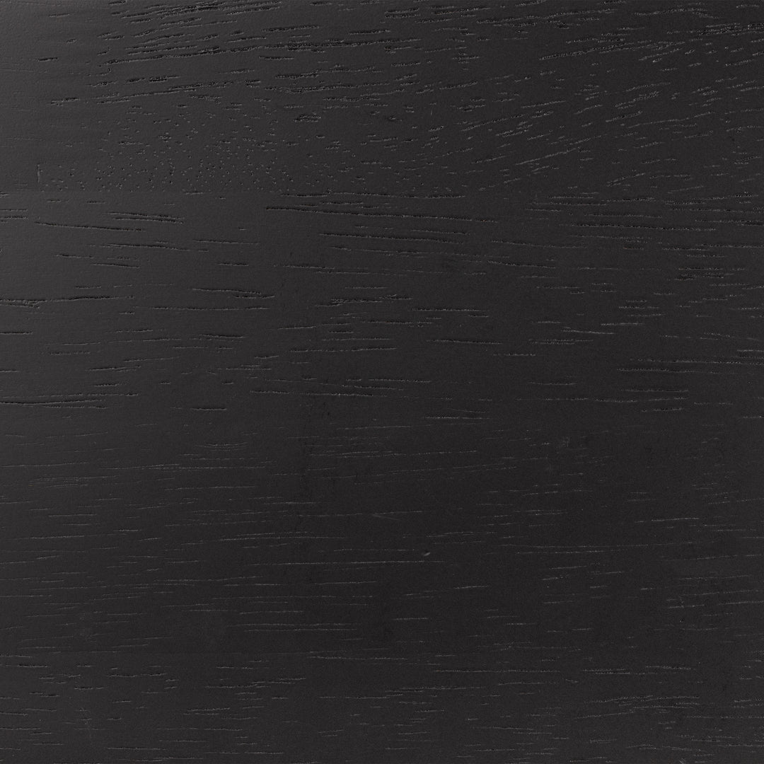 Christo Dining Table in Oak Included 6 Ida Dining Chairs in Black