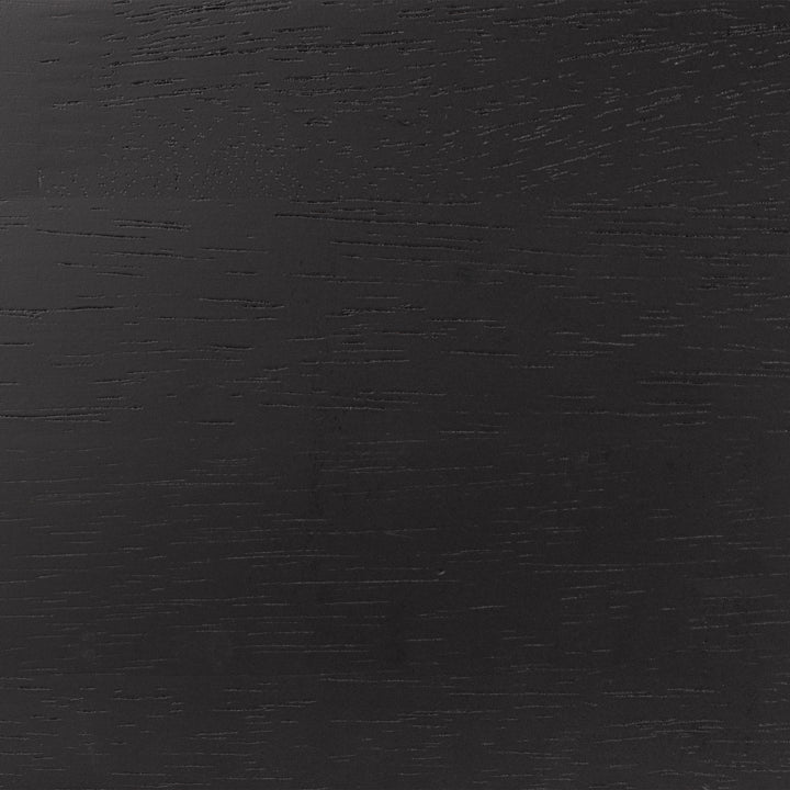 Christo Dining Table in Oak Included 6 Ida Dining Chairs in Black