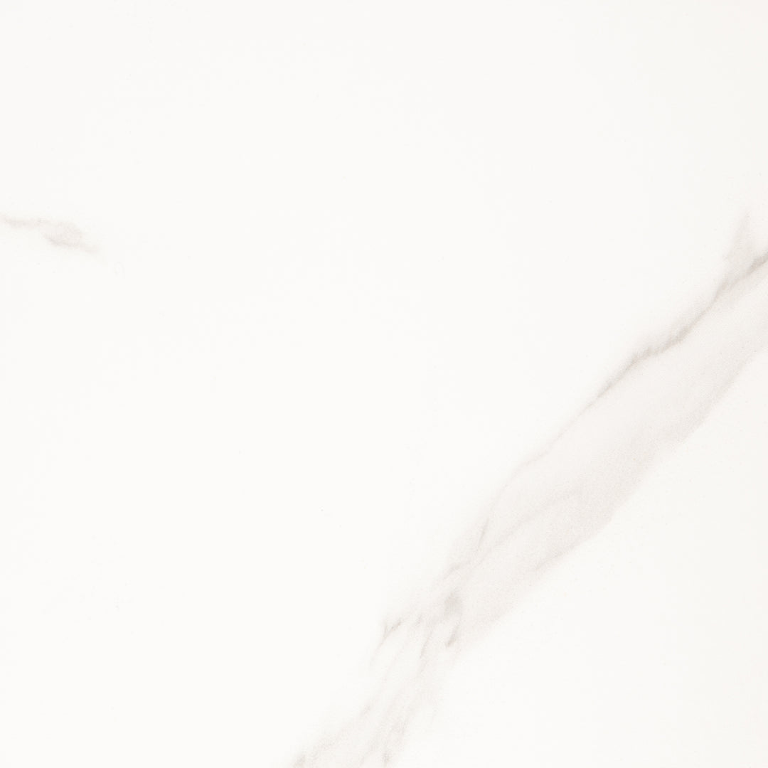 Malta Round Bar Table in Ceramic White