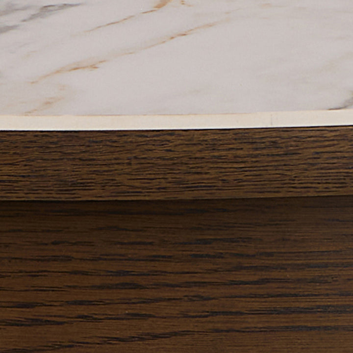 Southampton Round Extendable Dining Table in Cream Ceramic 220cm