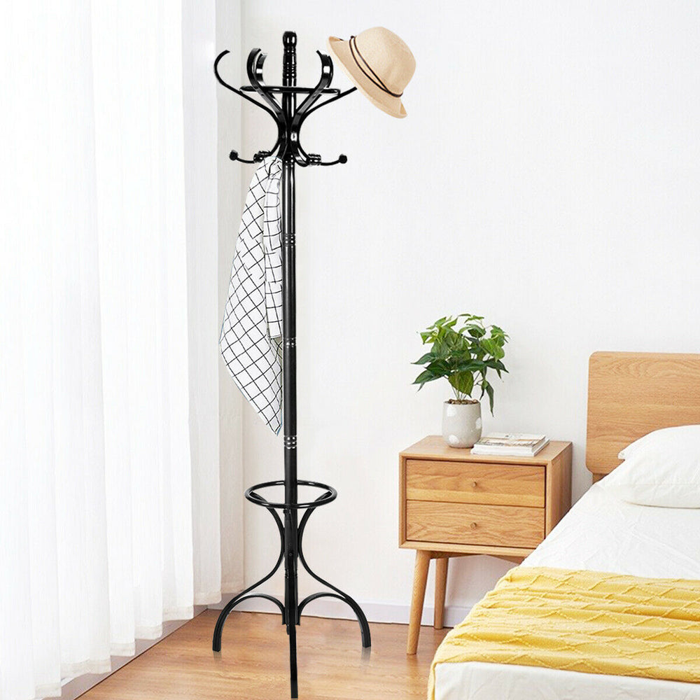 Wooden Coat and Hat Stand - TidySpaces