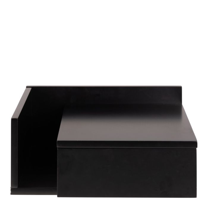 Ashlan Bedside Table in Black - TidySpaces