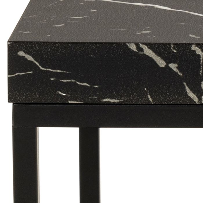 Barossa Coffee Table with Black Marble Effect - TidySpaces