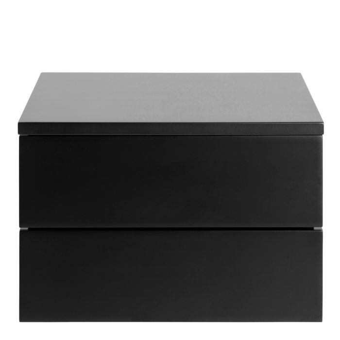 Avignon Bedside Table Black - TidySpaces