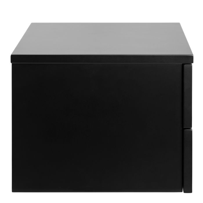 Avignon Bedside Table Black - TidySpaces