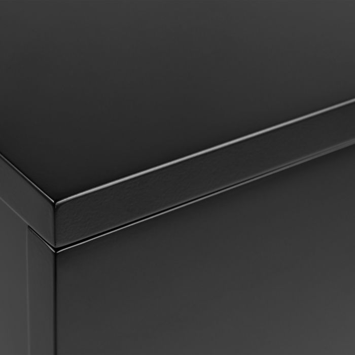 Avignon Bedside Table Black - TidySpaces