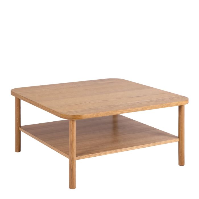 Banbury Square Coffee Table in Oak - TidySpaces