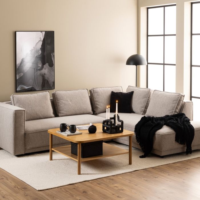 Banbury Square Coffee Table in Oak - TidySpaces