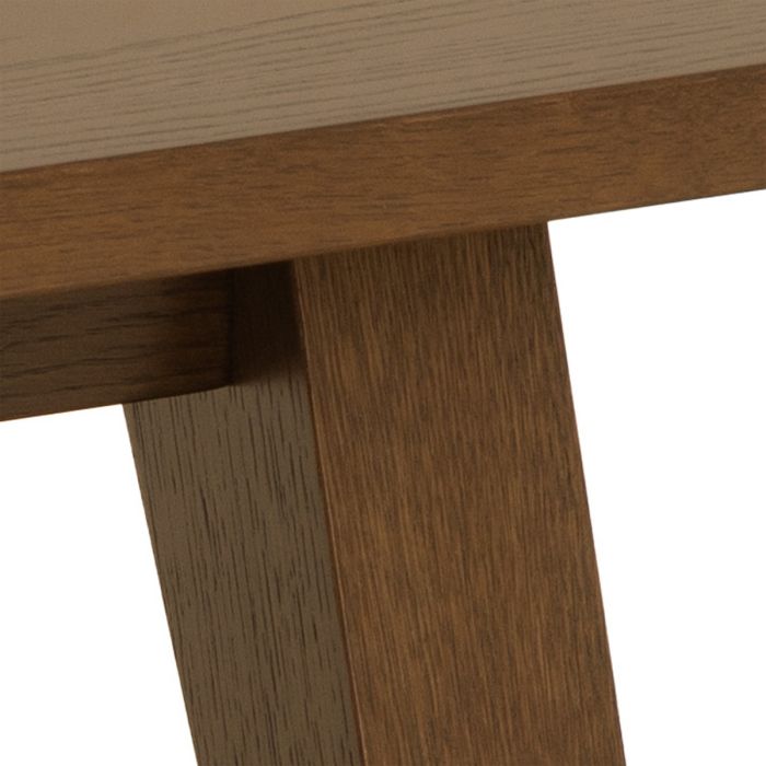 A-Line Coffee Table in Smoked Oak - TidySpaces