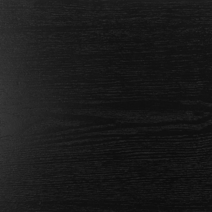 Seaford Wide Ash Black Metal Bookcase With 4 Black Ash Shelves - TidySpaces