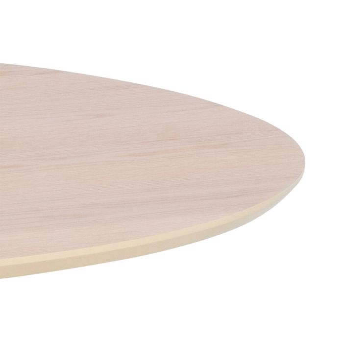 I_Duncan Round Dining Table in White Oak - TidySpaces