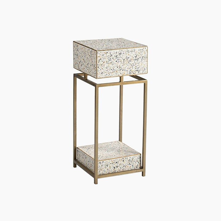 Glinno Terrazzo Top End Table