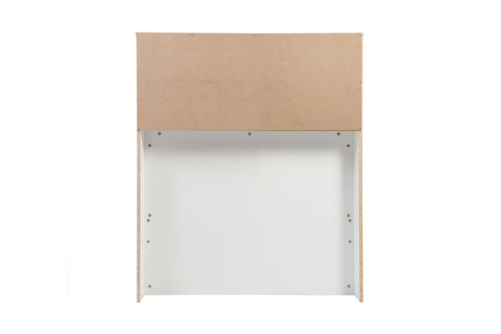 Alfie Storage Bed with Headboard Storage and Pull Out Drawer for Versatile Organization
