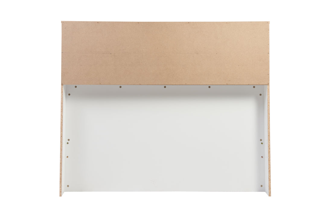 Alfie Storage Bed with Headboard Storage and Pull Out Drawer for Versatile Organization