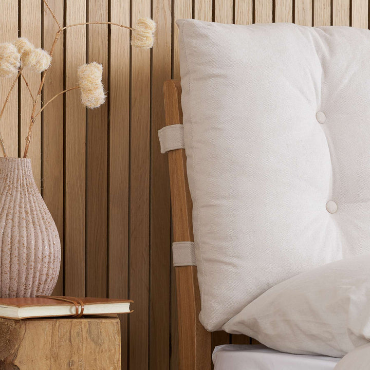 Ander Bed with Cushioned Headboard for Minimalist Comfort