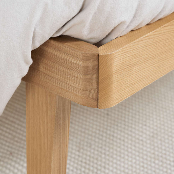 Ander Bed with Cushioned Headboard for Minimalist Comfort