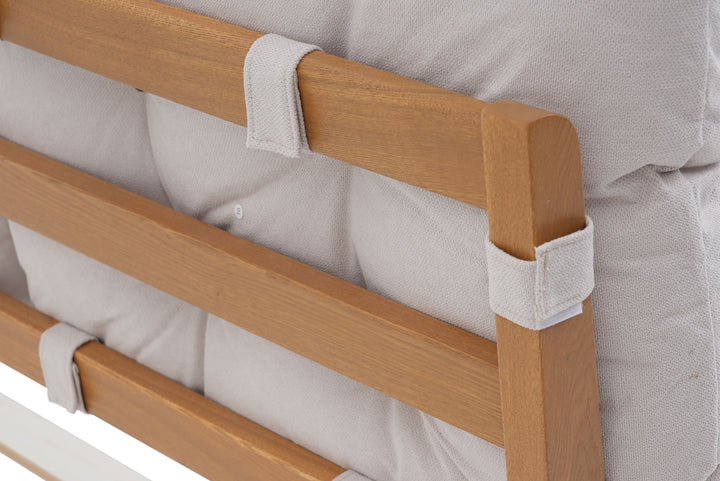 Ander Bed with Cushioned Headboard for Minimalist Comfort