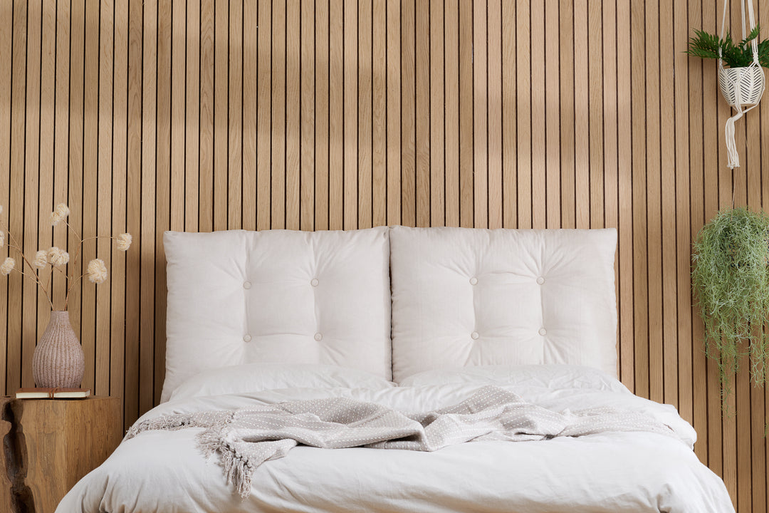 Ander Bed with Cushioned Headboard for Minimalist Comfort