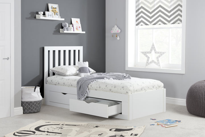 Appleby Bed with Four Large Drawers for Compact Storage Solutions