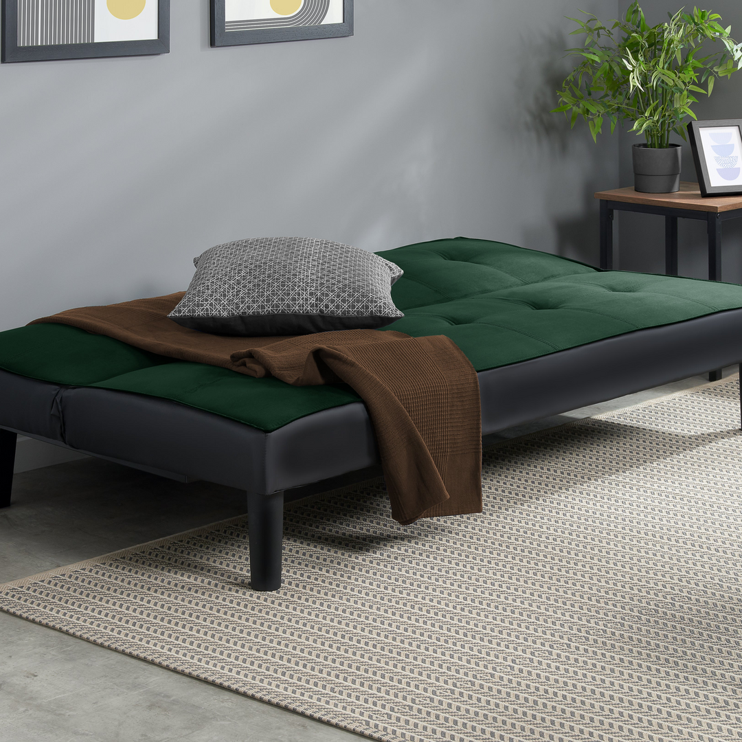 Aurora Sofa Bed Stylish Convertible Guest Bed for Small Spaces