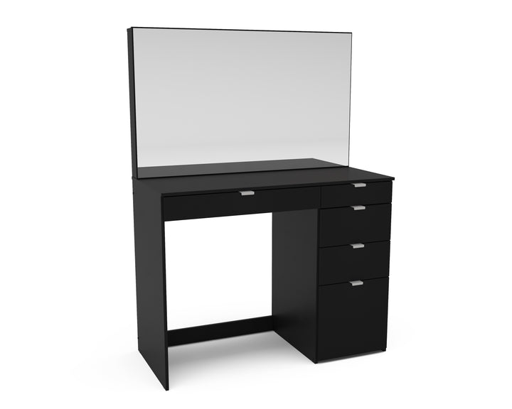 Ava 5 Drawer Dressing Table — Classic Bedroom Vanity Makeup Table Storage Furniture