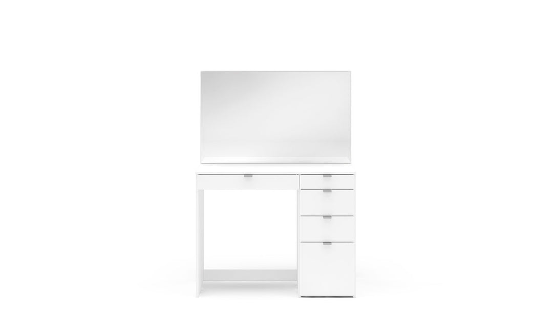 Ava 5 Drawer Dressing Table — Classic Bedroom Vanity Makeup Table Storage Furniture