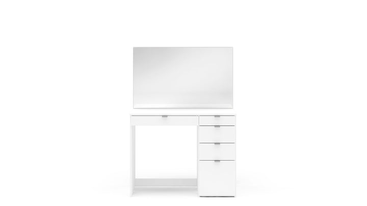 Ava 5 Drawer Dressing Table — Classic Bedroom Vanity Makeup Table Storage Furniture