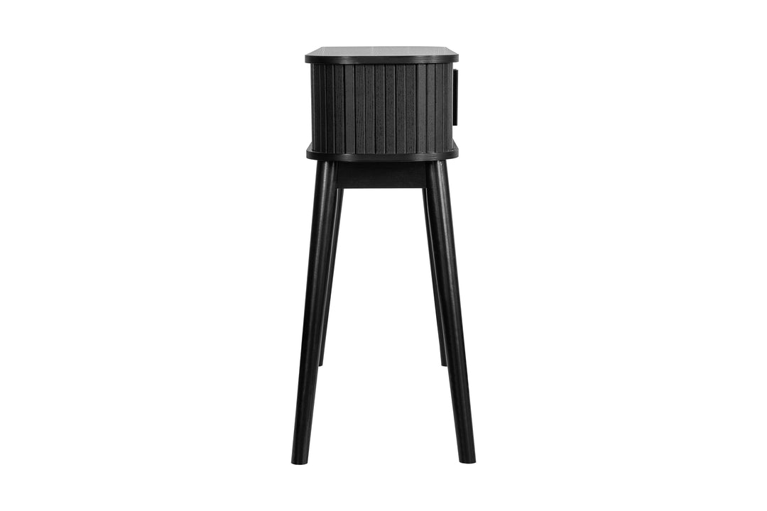 Axel Console Table — Modern Entryway and Hallway Accent Table with Storage Shelf