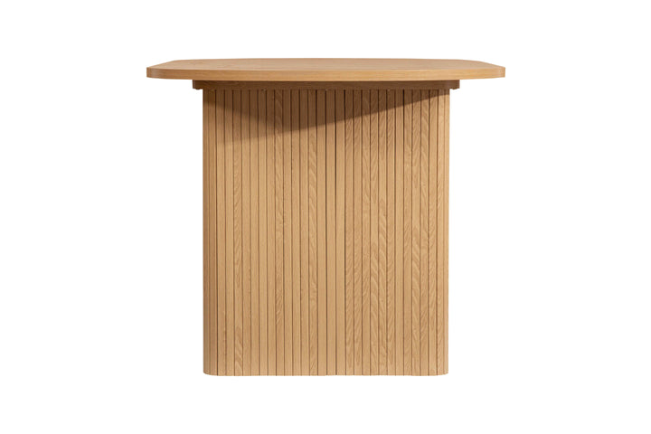 Axel Oval Fluted Dining Table
