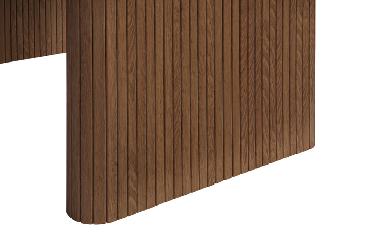 Axel Oval Fluted Dining Table