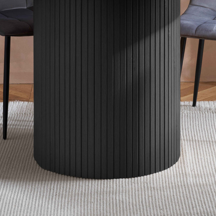 Axel Round Fluted Dining Table