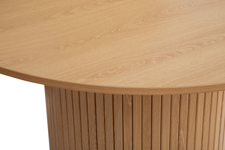 Axel Round Fluted Dining Table