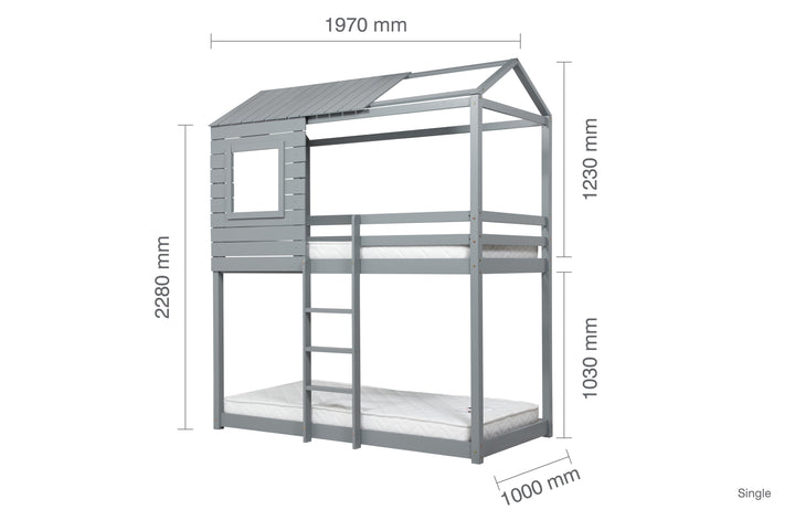 Adventure Bunk Bed the Ultimate Bedroom Hideaway