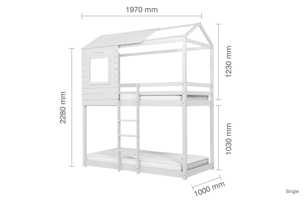 Adventure Bunk Bed the Ultimate Bedroom Hideaway