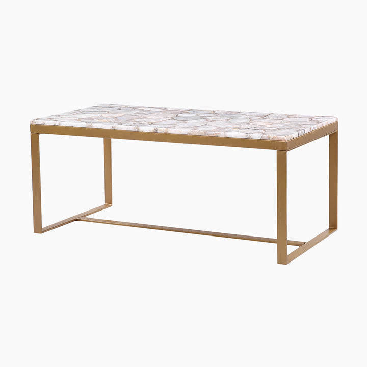 Amora Agate Coffee Table