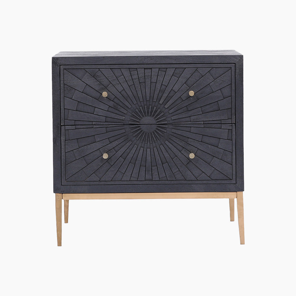 Agnes Mandala Two Chest of Drawers - TidySpaces