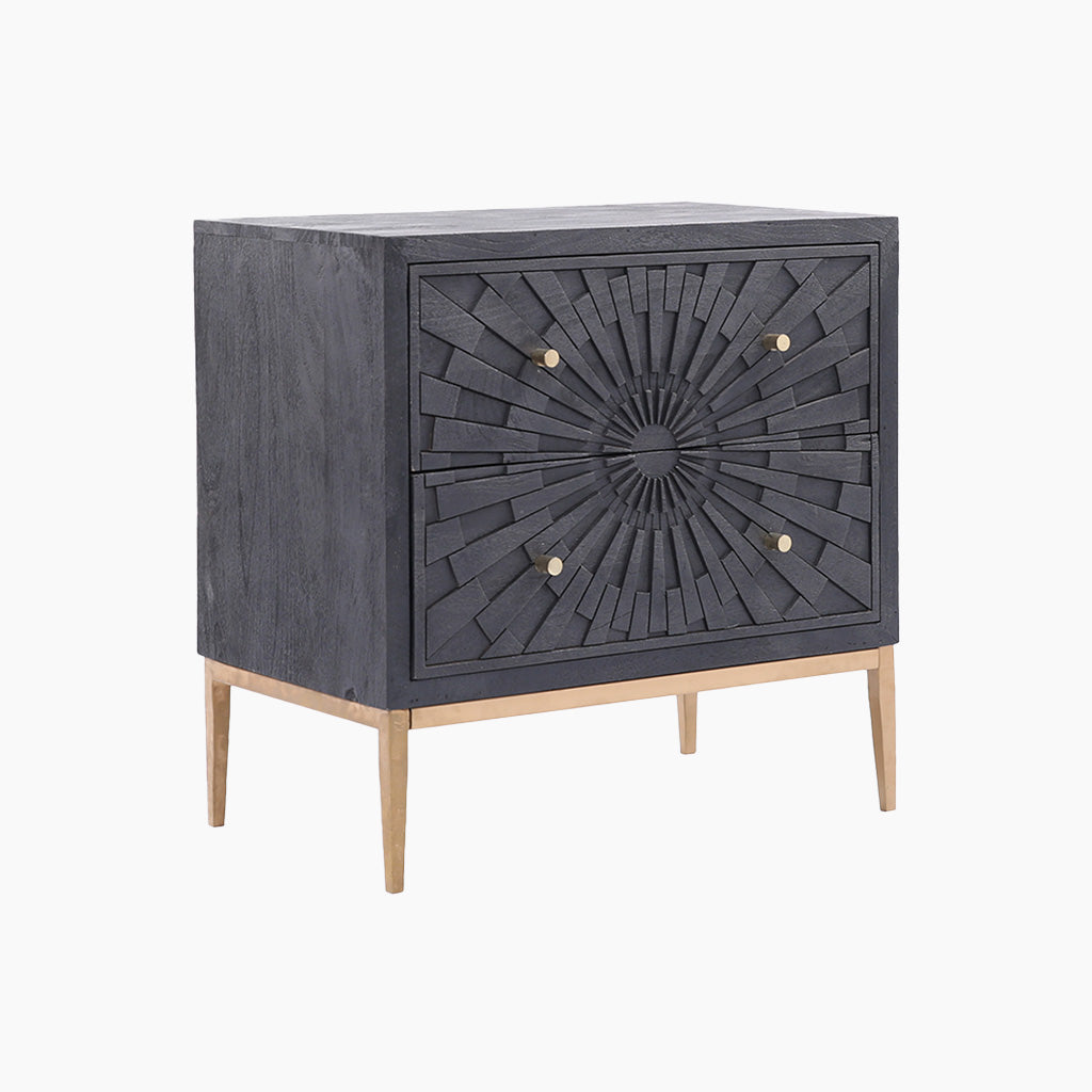 Agnes Mandala Two Chest of Drawers - TidySpaces