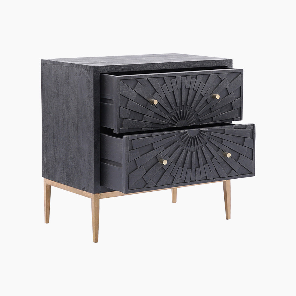 Agnes Mandala Two Chest of Drawers - TidySpaces