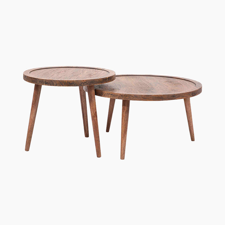 Reed Coffee Tables Set of 2