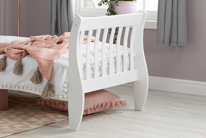 Belford Solid Pine Bed with Sprung Slatted Base for Maximum Comfort