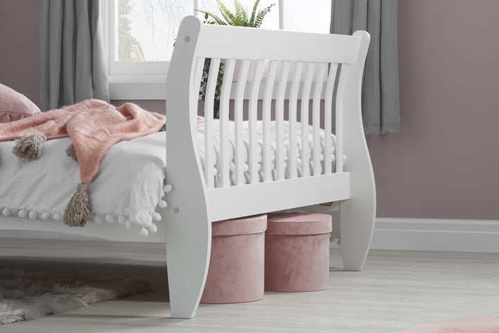 Belford Solid Pine Bed with Sprung Slatted Base for Maximum Comfort