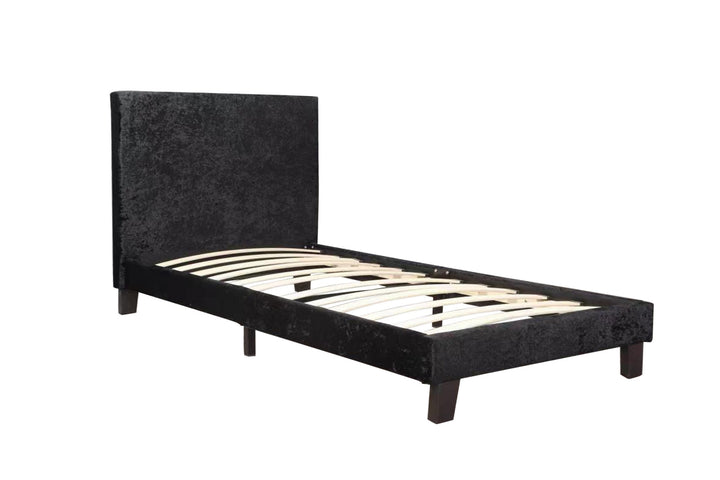 Berlin Fabric Bed with Luxury Upholstery and Sprung Slatted Base