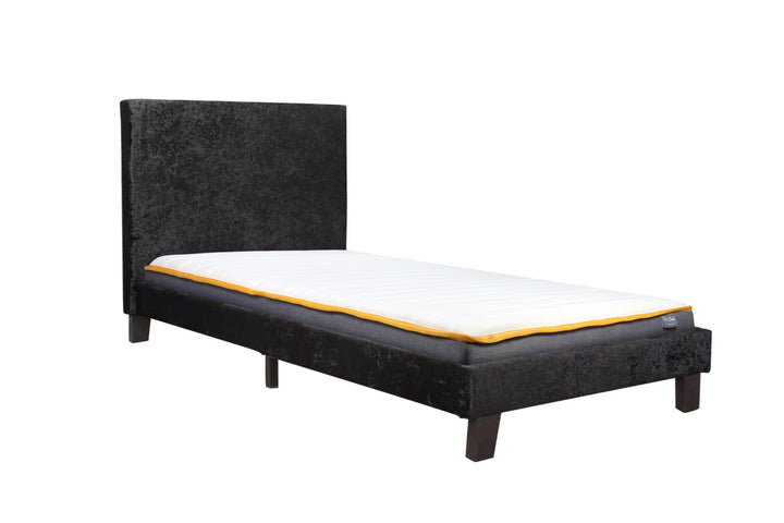 Berlin Fabric Bed with Luxury Upholstery and Sprung Slatted Base