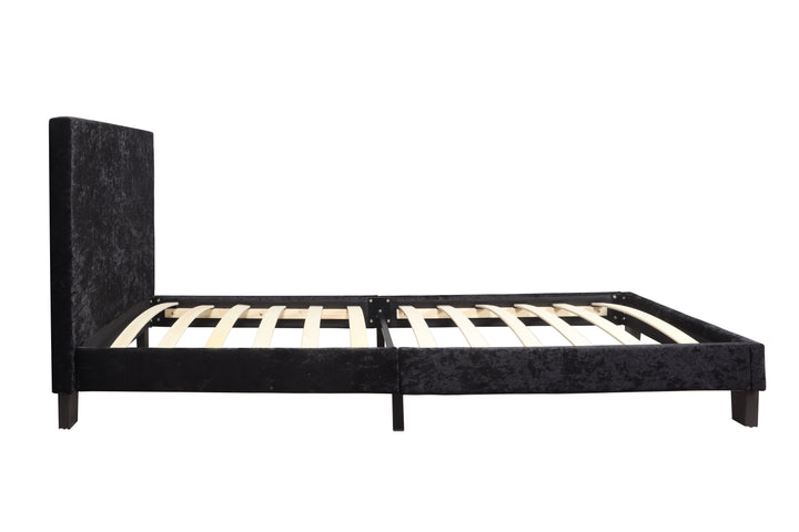 Berlin Fabric Bed with Luxury Upholstery and Sprung Slatted Base