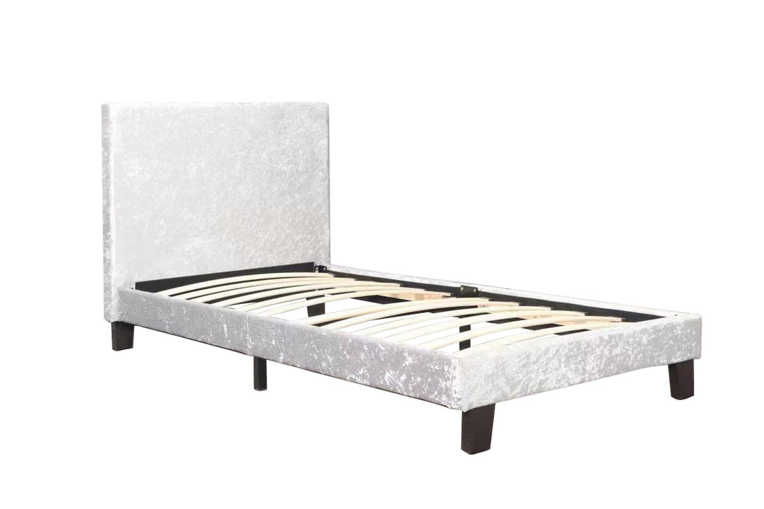 Berlin Fabric Bed with Luxury Upholstery and Sprung Slatted Base