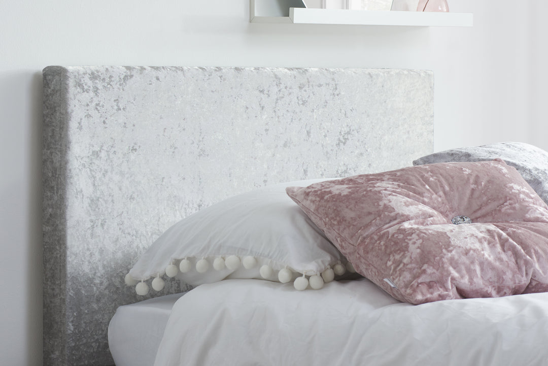 Berlin Fabric Bed with Luxury Upholstery and Sprung Slatted Base