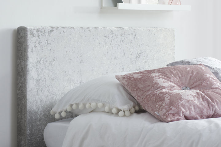 Berlin Fabric Bed with Luxury Upholstery and Sprung Slatted Base