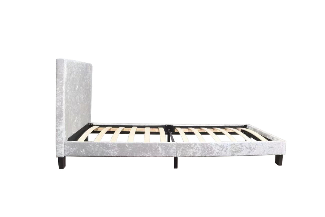 Berlin Fabric Bed with Luxury Upholstery and Sprung Slatted Base